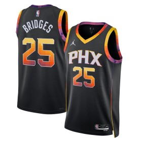 Dres Phoenix Suns Mikal Bridges 25 Jordan 2022-23 Statement Edition Crno Swingman